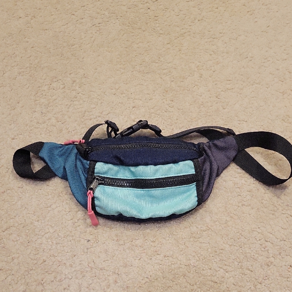 Stylish Blue and Black Men's Bag